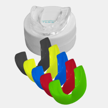 Protector bucal Arawaza con su estuche